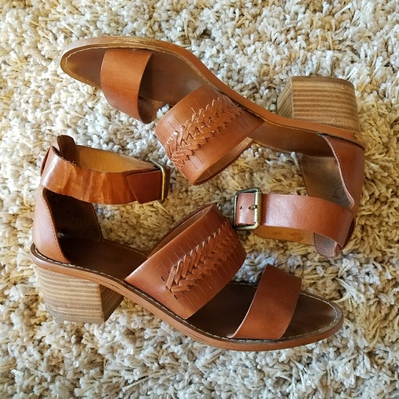 madewell block heel sandal